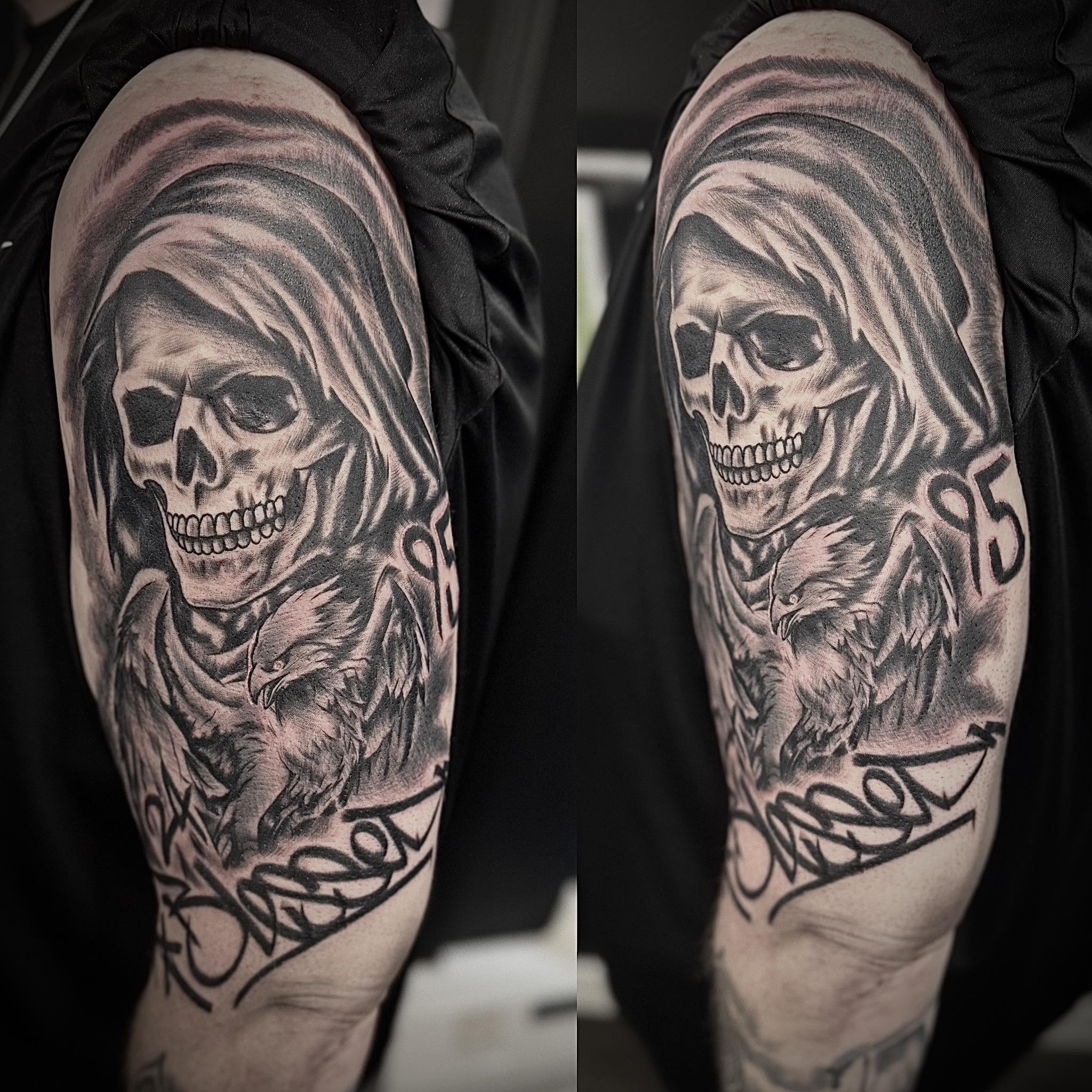 Tattoo work by 40s Ink